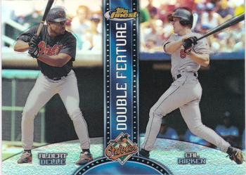 1999 Finest - Double Feature Dual Refractors #DF6 Albert Belle / Cal Ripken Front