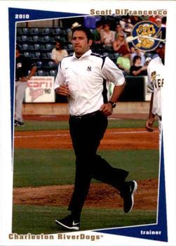 2010 Grandstand Charleston RiverDogs #NNO Scott DiFrancesco Front