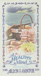 2015 Topps Allen & Ginter - Mini A Healthy Mind #MIND-5 Picnicking Front