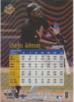 1999 Flair Showcase - Legacy Collection Row 1 (Showcase) #136L Charles Johnson  Back