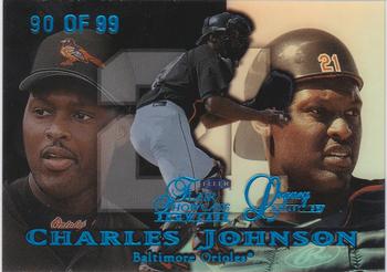 1999 Flair Showcase - Legacy Collection Row 1 (Showcase) #136L Charles Johnson  Front