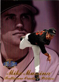 1998 Flair Showcase #84 Mike Mussina Front