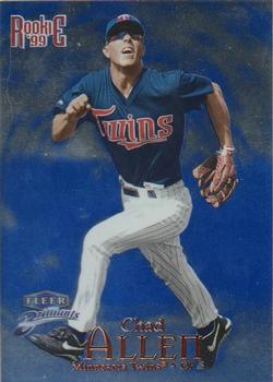 1999 Fleer Brilliants - Blue #156B Chad Allen  Front