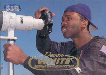 1998 Fleer Tradition #549 Devon White Front