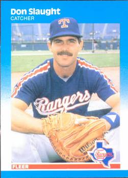 1987 Fleer #139 Don Slaught Front