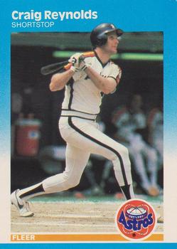 1987 Fleer #66 Craig Reynolds Front