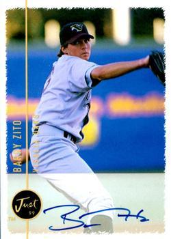 1999 Just - Autographs #NNO Barry Zito Front