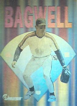 1992 MJB Holographics Holoprisms Jeff Bagwell #R/2 Jeff Bagwell Front