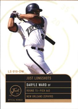 1999 Just - Just Longshots #LS 010-DW Daryle Ward  Front