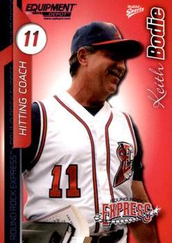 2010 MultiAd Round Rock Express SGA #3 Keith Bodie Front