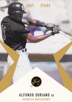 1999 Just - Just Stars #JS-10 Alfonso Soriano  Front