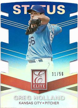 2015 Panini Elite - Status Die Cut #133 Greg Holland Front