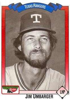 1993 Keebler Texas Rangers #362 Jim Umbarger Front