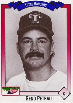 1993 Keebler Texas Rangers #424 Geno Petralli Front
