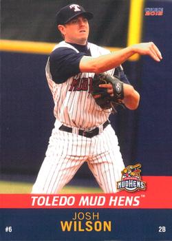 2015 Choice Toledo Mud Hens #24 Josh Wilson Front