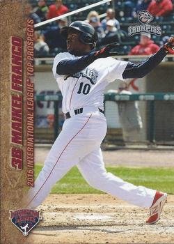 2015 Choice International League Top Prospects #4 Maikel Franco Front