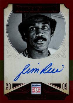 2015 Panini Cooperstown - HOF Signatures Red #23 Jim Rice Front