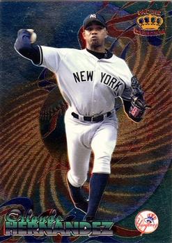1999 Pacific Crown Collection - Latinos of the Major Leagues #12 Orlando Hernandez  Front