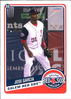 2013 Choice Salem Red Sox #9 Jose Garcia Front