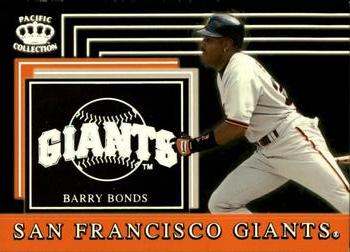 1999 Pacific Crown Collection - Team Checklists #26 Barry Bonds  Front