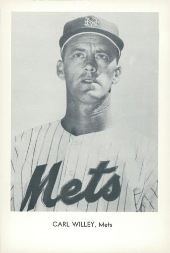 1964 Sports Service New York Mets Set B #NNO Carl Willey Front