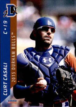 2015 Choice Durham Bulls #11 Curt Casali Front