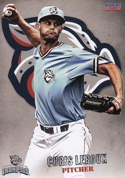 2015 Choice Lehigh Valley IronPigs Second Edition #17 Chris Leroux Front