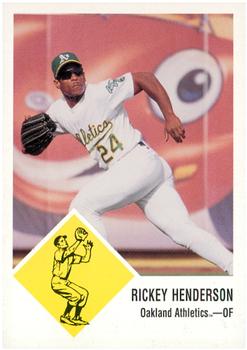 1998 Fleer Tradition - Vintage #110 Rickey Henderson Front