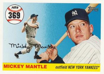 2007 Topps - Mickey Mantle Home Run History #MHR369 Mickey Mantle Front