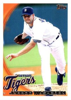 2010 Topps Detroit Tigers #DET2 Jarrod Washburn Front