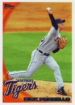 2010 Topps Detroit Tigers #DET4 Rick Porcello Front