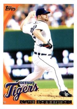2010 Topps Detroit Tigers #DET6 Nate Robertson Front