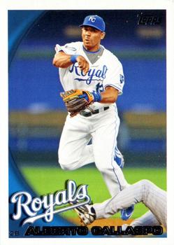 2010 Topps Kansas City Royals #KCR6 Alberto Callaspo Front