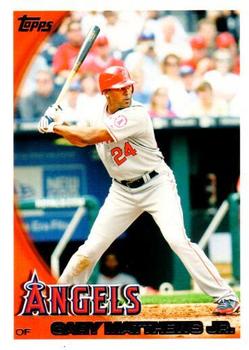 2010 Topps Los Angeles Angels #LAA6 Gary Matthews Jr. Front