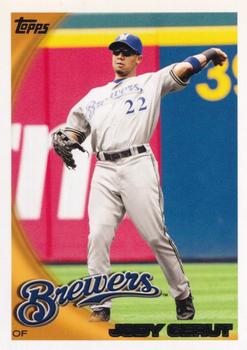 2010 Topps Milwaukee Brewers #MIL2 Jody Gerut Front