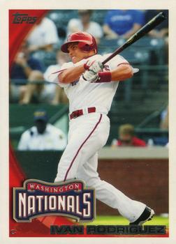 2010 Topps Washington Nationals #WAS8 Ivan Rodriguez Front