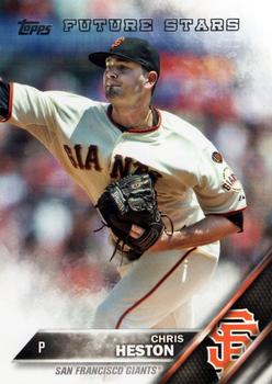 2016 Topps #267 Chris Heston Front