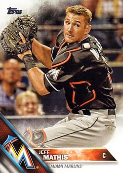 2016 Topps #378 Jeff Mathis Front