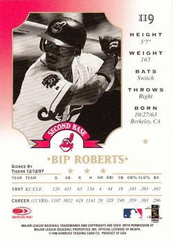 1998 Leaf #119 Bip Roberts Back