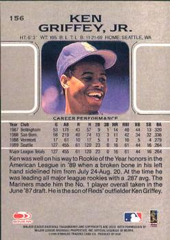 1998 Leaf #156 Ken Griffey Jr. Back