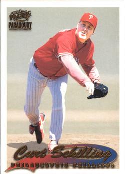 1999 Pacific Paramount - Gold #182 Curt Schilling Front