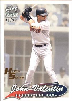 1999 Pacific Paramount - Holo-Silver #45 John Valentin  Front