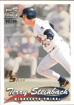 1999 Pacific Paramount - Holo-Silver #137 Terry Steinbach  Front