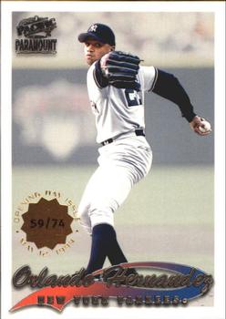 1999 Pacific Paramount - Opening Day #160 Orlando Hernandez  Front