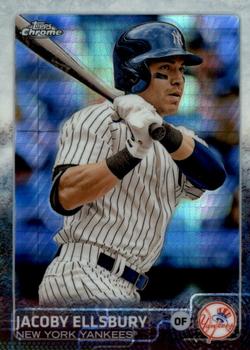 2015 Topps Chrome - Prism Refractor #49 Jacoby Ellsbury Front