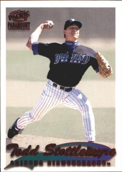1999 Pacific Paramount - Red #17 Todd Stottlemyre  Front