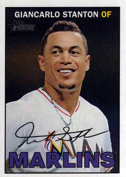 2016 Topps Heritage #322 Giancarlo Stanton Front