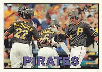 2016 Topps Heritage #364 Pittsburgh Pirates Front