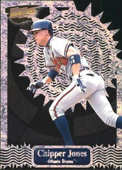1999 Pacific Revolution - Thorn in the Side #2 Chipper Jones  Front