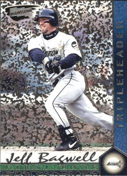 1999 Pacific Revolution - Tripleheader Tiers #15 Jeff Bagwell  Front
